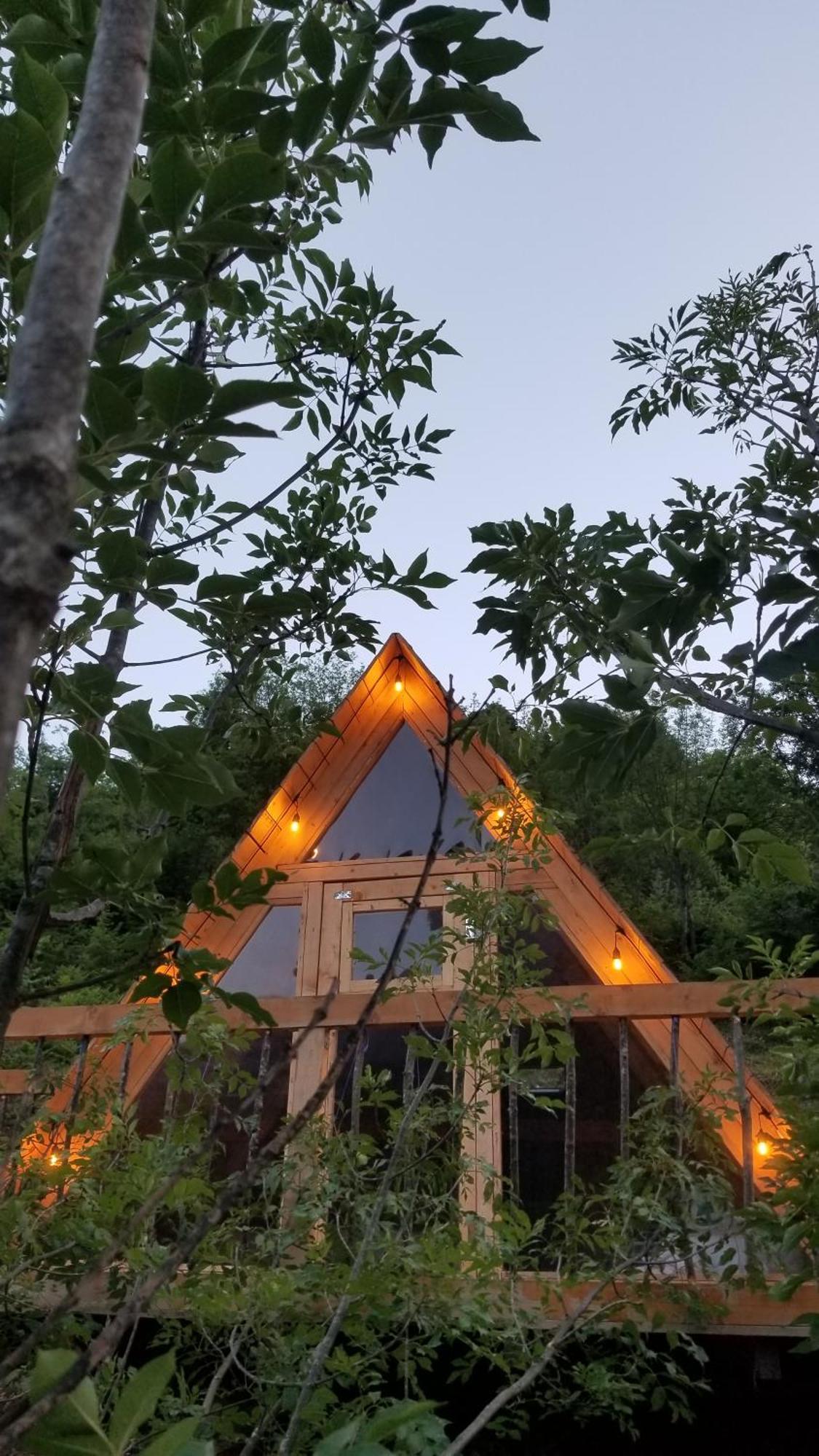 Twin Villas Komani Lake Bagian luar foto
